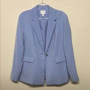 Nine West Women's Soft Blue Suit Jacket